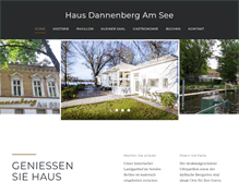 Tablet Screenshot of haus-dannenberg.de